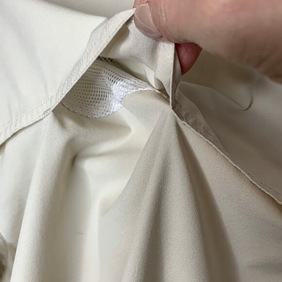 Bimini Bay  Beige Outdoors  Vented Fishing Shirt Sz Medium - Picture 3 of 4